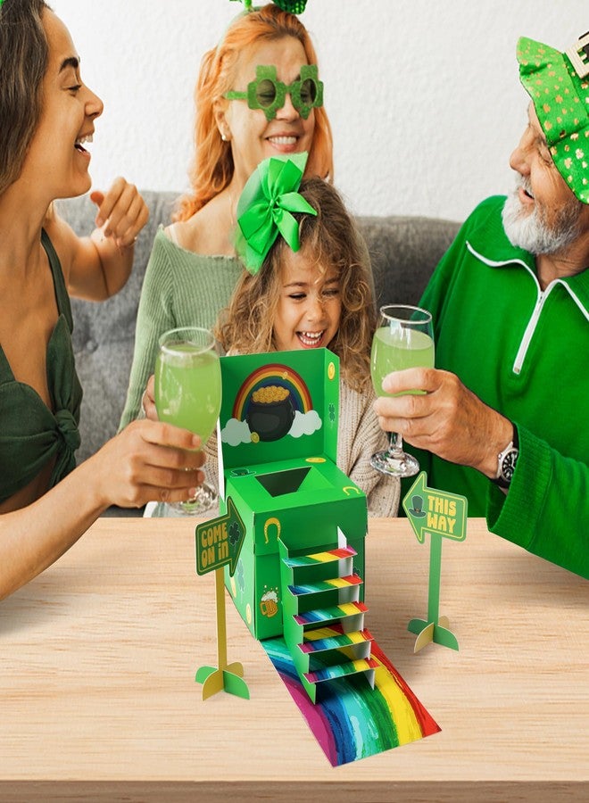 RunNico St. Patrick's Day Leprechaun Trap Kit - St. Patrick's Days DIY Craft Kit - Saint Patricks Day Party Supplies to Catch a Leprechaun for Saint. Partrick Day Home Party Festival Decor(Rainbow) - Image 5